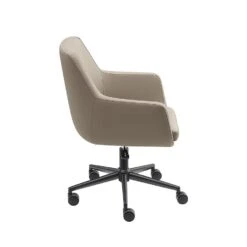 Bureaustoel/Eetkamerstoel Volos - Taupe - PU-leer 13 Bureaustoel/Eetkamerstoel Volos - Taupe - PU-leer -Leen Bakker Winkel 5e55a0e9e2594c958564a4655bb30613