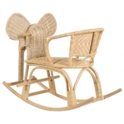 AMPOLLINO - Schommelstoel - Natuurlijk - Rotan -Leen Bakker Winkel 60cb24eec2374e29a6ede096528c1901