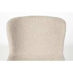 Eetkamerstoel Stof/Textiel - Off White - Zitdiepte 48cm - Set Van 2 -Leen Bakker Winkel 6100d12652f042019406eedfa833da20