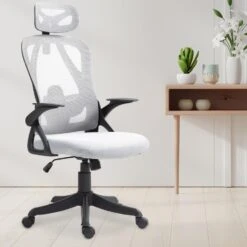 CLP Bureaustoel Taos Zwart Frame - Stof - Grijs -Leen Bakker Winkel 61c238cb86d14055999002255a8e1e78