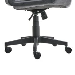 BYRON - Bureaustoel - Grijs - Stof -Leen Bakker Winkel 63fcf5dea8424996b4bcfe81e3606493