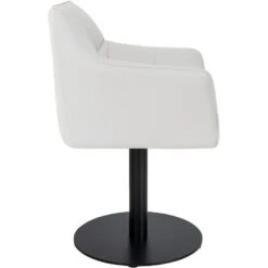 CLP Lounger Damaso Zwart Frame - Stof - Wit -Leen Bakker Winkel 669a71d379c9459d884f1de55a1ce0c9