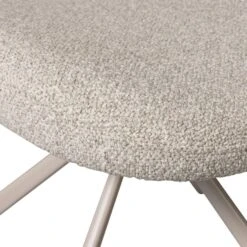 WOOOD Femke Eetkamerstoelen - Bouclé - Naturel - Set Van 2 -Leen Bakker Winkel 6a2ef77935b64740b4bb4105977fbd75