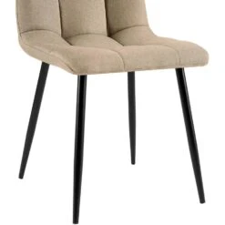 CLP Set Van 4 Eetkamerstoel Antibes Zwart Frame - Stof - Taupe 14 CLP Set Van 4 Eetkamerstoel Antibes Zwart Frame - Stof - Taupe -Leen Bakker Winkel 6d3435ddb66e48bab276b805505a499c