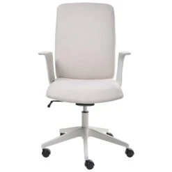 CAPTAIN - Bureaustoel - Lichtbeige - Polyester -Leen Bakker Winkel 6df7ce39d6df458a92f330aa75dea640