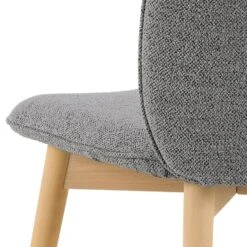 Eetkamerstoel Grijs - Zithoogte 50cm - Sterridge Monza - Set Van 2 -Leen Bakker Winkel 6e1257f0a4e1435b9f43c2b345aba4e4