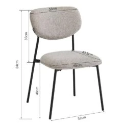 Amalia - Eetkamerstoelen - Set Van 2 - Bruin - Stof 15 Amalia - Eetkamerstoelen - Set Van 2 - Bruin - Stof -Leen Bakker Winkel 6e29f248fa3041b0a64979696fa9c097