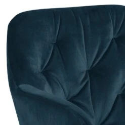 Eetkamerstoel - Blauw - Stof - Zithoogte 47,5cm - Lida -Leen Bakker Winkel 701d33141ca6490aa089a593e1db2793