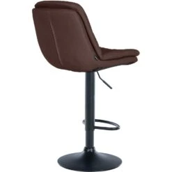 CLP Barkruk Laurel Zwart Frame - Stof - Bruin 14 CLP Barkruk Laurel Zwart Frame - Stof - Bruin -Leen Bakker Winkel 71a30280a3df4d4eae25a06ffa1096eb