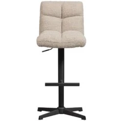 WOOOD Vinny Draaibare Barstoelen - Bouclé - Zand - Set Van 2 18 WOOOD Vinny Draaibare Barstoelen - Bouclé - Zand - Set Van 2 -Leen Bakker Winkel 774f5d6685414ea4b7e09f5439f19277