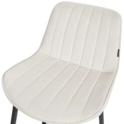 DUBROVNIK - Barkruk Set Van 2 - Beige - Fluweel -Leen Bakker Winkel 779637af7e714f258bc2557c0e2002b5