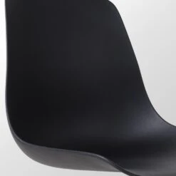 Nolon Nena-Pip Eetkamerstoel Zwart - Kunststof - Walnoot Poten 13 Nolon Nena-Pip Eetkamerstoel Zwart - Kunststof - Walnoot Poten -Leen Bakker Winkel 7874dea639654dcfb93dccca545edc85