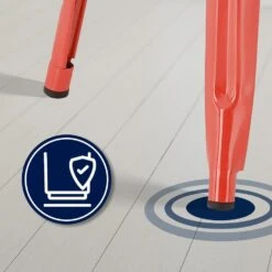 CLP Set Van 4 Barkruk Joshua Metaal - Rood -Leen Bakker Winkel 7c7721ffcff045beaedb935f481e0348