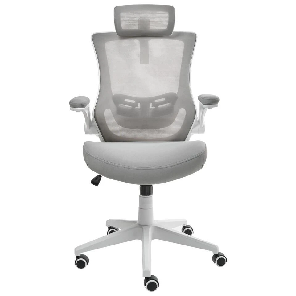 PALADIN - Directiestoel - Lichtgrijs - Mesh 9 PALADIN - Directiestoel - Lichtgrijs - Mesh - Afbeelding 7