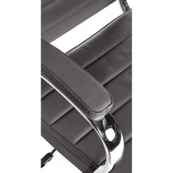 CLP Bureaustoel Mollis Chroom Frame - Echt Leer - Grijs -Leen Bakker Winkel 7e12593bd2354957b037558d16213c0f