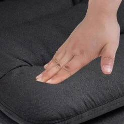 CLP Set Van 2 Barkruk Damar Zwart Frame - Stof - Zwart -Leen Bakker Winkel 7e3d459fbd8e4180b15fb5eaabb9e10b