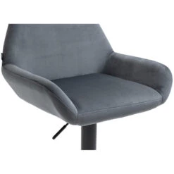 CLP Set Van 2 Barkruk Braga Zwart Frame - Fluweel - Donkergrijs 18 CLP Set Van 2 Barkruk Braga Zwart Frame - Fluweel - Donkergrijs -Leen Bakker Winkel 7f14878693744d418b65f329e977d6f8