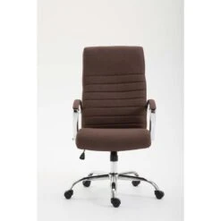 CLP Bureaustoel Valais Stof - Bruin -Leen Bakker Winkel 7f59e31339f6407d8a753d2b680a0a3a