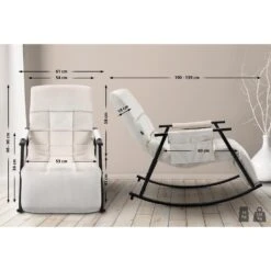 CLP Schommelstoel Cathy Fluweel - Creme 10 CLP Schommelstoel Cathy Fluweel - Creme -Leen Bakker Winkel 7f5e47d0513d411385b6e34f6dd3f7ac