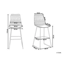 Beliani Barkruk PRESTON - Zwart Staal 8 Beliani Barkruk PRESTON - Zwart Staal -Leen Bakker Winkel 7fbb0709ab1144a4849944bbdbc0a089