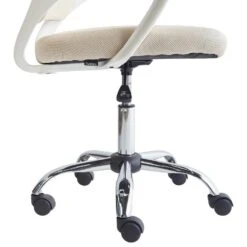 SOLID - Bureaustoel - Beige - Polyester -Leen Bakker Winkel 80fa1f32f0e94e17a105ff678183cd96