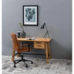 Bureaustoel Horda - Cognackleur -Leen Bakker Winkel 81005685 9000