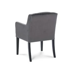 Eetkamerstoel Rosetti - Velvet - Grijs -Leen Bakker Winkel 81019707 0200