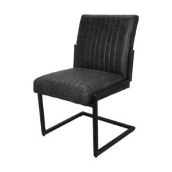 HSM Eetkamer Stoel Texas - Leder - Grafiet 7 HSM Eetkamer Stoel Texas - Leder - Grafiet -Leen Bakker Winkel 81021343 0200