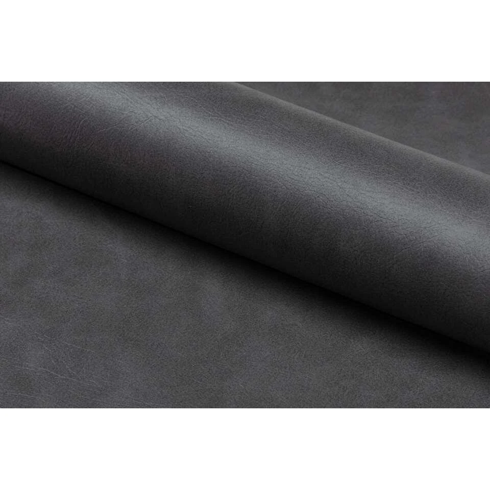 Eetkamerstoel Naro - Lederlook - Zwart 9 Eetkamerstoel Naro - Lederlook - Zwart - Afbeelding 7