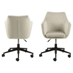 Bureaustoel Uppsala - Zandkleur (1 Stuk) -Leen Bakker Winkel 81029690 1600