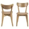 Eetkamerstoel Roxy - Hout - Eiken (2 Stuks) 1 Eetkamerstoel Roxy - Hout - Eiken (2 Stuks) -Leen Bakker Winkel 81029691