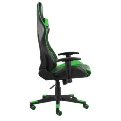 VidaXL - Gamingstoel - Groen - PVC -Leen Bakker Winkel 82deb90188b04dc0a17f32d32293c3f5