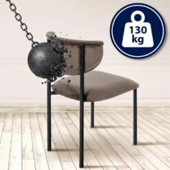 CLP Eetkamerstoel Gambell Fluweel - Bruin 12 CLP Eetkamerstoel Gambell Fluweel - Bruin -Leen Bakker Winkel 82e1f5cf32754c1a9bb6a4d49c67ee3b