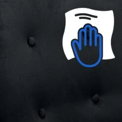 CLP Schommelstoel Sanka Fluweel - Zwart 15 CLP Schommelstoel Sanka Fluweel - Zwart -Leen Bakker Winkel 832fc722c8f64f79ab07500c4f59eff6