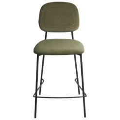 DUETTE - Barkruk Set Van 2 - Olijfgroen - Fluweel -Leen Bakker Winkel 86110a0f2b624d4781e655aa398c857a