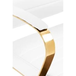 CLP Bureaustoel Havanna Goud Frame - Kunstleer - Wit 16 CLP Bureaustoel Havanna Goud Frame - Kunstleer - Wit -Leen Bakker Winkel 86a5f30ceb49456a81e113f282d0a6ba