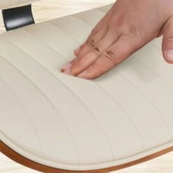 CLP Barkruk Clawson Zwart Frame - Kunstleer - Walnoot/creme -Leen Bakker Winkel 86e7d0ce34ab4ccfb3383c76bffa7a39