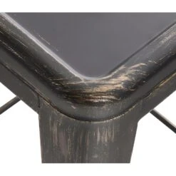 CLP Set Van 4 Barkruk Joshua Metaal - Zwart/goud -Leen Bakker Winkel 8a8382cd14fd4c269bec4328c21da056