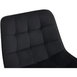 CLP Barkruk Dartford Mat Zwart Frame - Fluweel - Zwart 11 CLP Barkruk Dartford Mat Zwart Frame - Fluweel - Zwart -Leen Bakker Winkel 8b7ddc134bfc4f419400816739378926