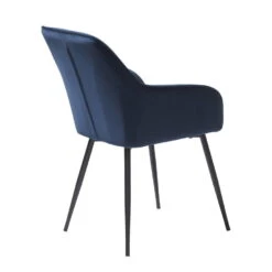 Eetkamerstoel Blauw Velvet - Nolan Stripe - Set Van 2 -Leen Bakker Winkel 8b8e5c71823d4bfab4d9180437079273