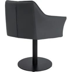 CLP Lounger Damaso Zwart Frame - Kunstleer - Grijs -Leen Bakker Winkel 8c32a97319a3420b842b2329d7f95499