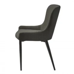 Nordic Home - Safa Eetkamerstoel Bouclé - Grijs -Leen Bakker Winkel 8dfb78f97d114d0e9f6d581b62d26d01