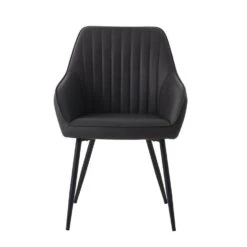 Eetkamerstoel Donkergrijs PU Leer - Nolan Stripe - Set Van 2 12 Eetkamerstoel Donkergrijs PU Leer - Nolan Stripe - Set Van 2 -Leen Bakker Winkel 8e0be56a097e4b3a80fc35dcb0887c4a