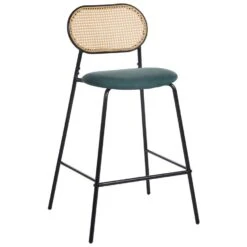 ADAVER - Barkruk Set Van 2 - Donkergroen - IJzer -Leen Bakker Winkel 91430679b68a4b88873427d52fbb2eca