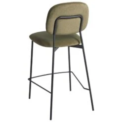 DUETTE - Barkruk Set Van 2 - Olijfgroen - Fluweel -Leen Bakker Winkel 9686966d98214fcd92960058be98a24e