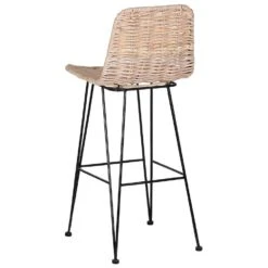 CASSITA - Barkruk - Natuurlijk - Rotan -Leen Bakker Winkel 968bf9508e8b4ccbae77b49bf71c0041