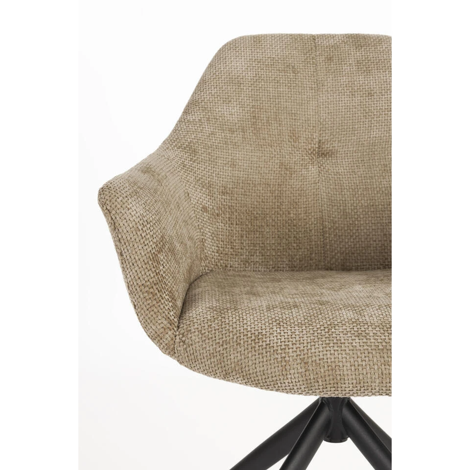 Housecraft Living Wiz Eetkamerstoelen Bruin - Set Van 2 8 Housecraft Living Wiz Eetkamerstoelen Bruin - Set Van 2 - Afbeelding 6