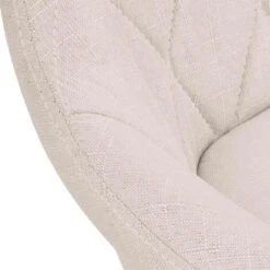 CLP Barkruk Lazio Zwart Frame - Stof - Creme -Leen Bakker Winkel 993c86674efa4a5e82069109569555ea