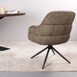 DS4U - Loisa Armstoel Terugdraai - Groen -Leen Bakker Winkel 9b14b77f4db846288ef41f02e388c526