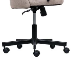 CAROGA - Bureaustoel - Lichtbruin - Stof -Leen Bakker Winkel a0585f177e474e798cd5577cfc5b0585